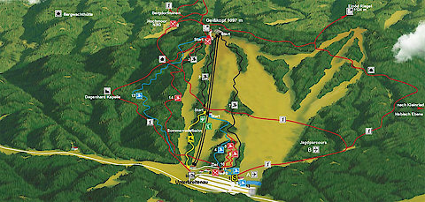 MTB ZONE - Geisskopf - Streckenübersicht